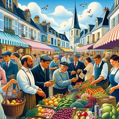 Marché de Brie-sous-Mortagne