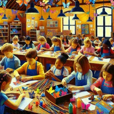 Atelier jeune public - Réalise ta boîte à papillon