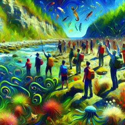 Sortie de sensibilisation à la biodiversité de l'estran