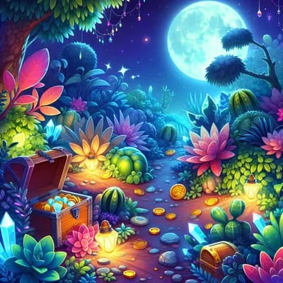 Chasse au trésor la magie des plantes