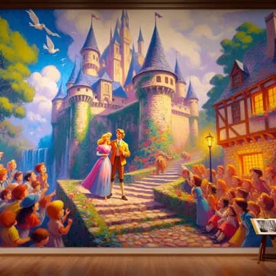 Visite rétro (Lucette et Nestor) : Le Château.... les murs n'ont pas que des oreilles