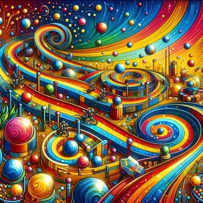 Drôles'Fest - Animation, Parcours de billes