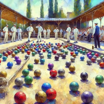 Championnat départemental simple de boule lyonnaise