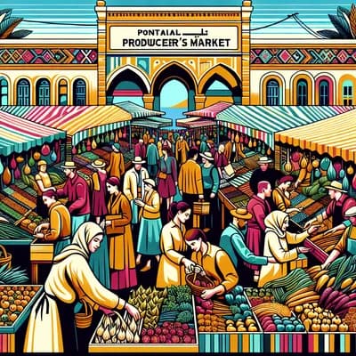 Marché des producteurs de Pontaillac