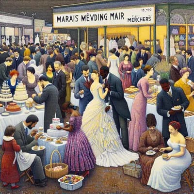 salon du mariage au marais - Merchers