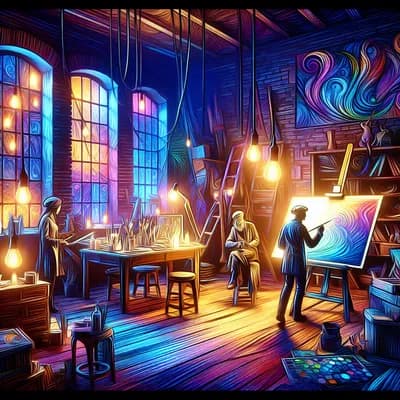 Atelier Light Painting - par le Hic