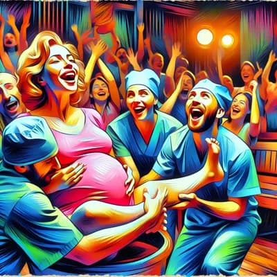 Théâtre et humour - Voulez-vous accoucher avec moi (ce soir) ?