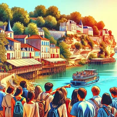 Visite guidée de Meschers-sur-Gironde