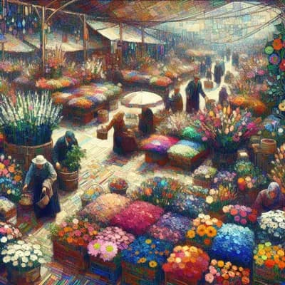 Marché aux fleurs