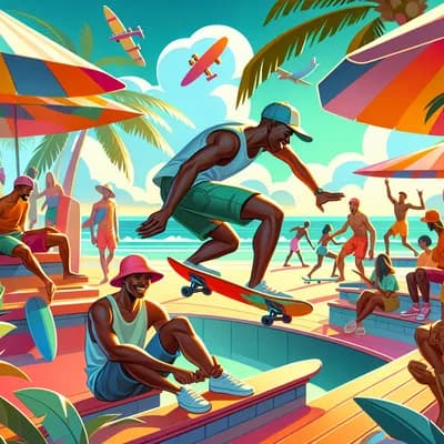 Stage de surf et skate au Shaper's club