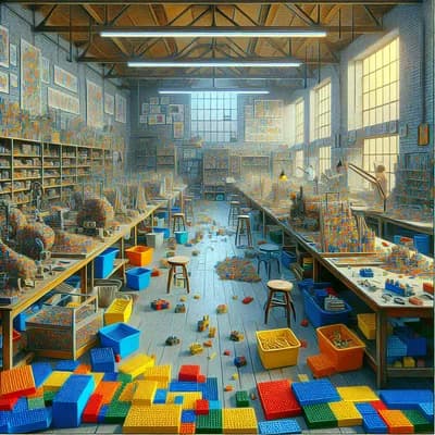 Atelier LEGO® - Panorama 1950