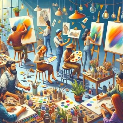 Atelier dessin/peinture - Exprime ton Art !