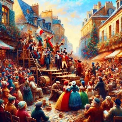 Spectacle de rue - Les Misérables