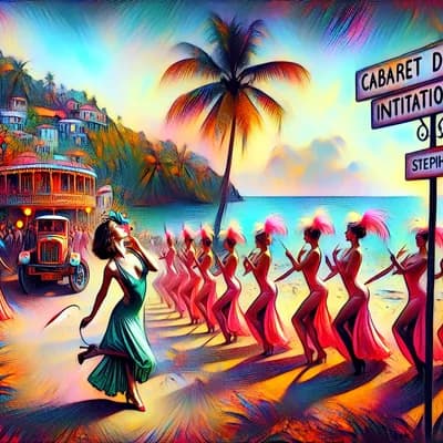 Initiation danse cabaret avec Stéphanie à la marie galante