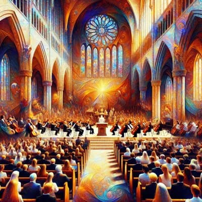 Concert de musique classique à l'église