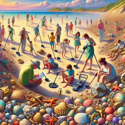 La plage et ses secrets - chasse au trésor