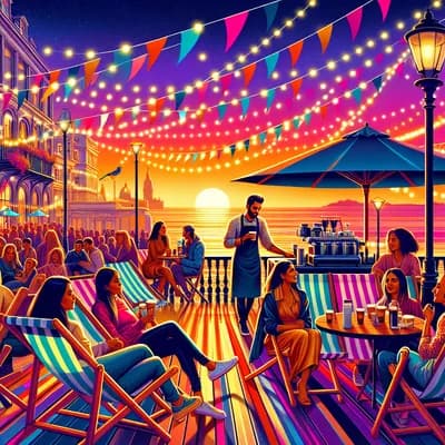 SOIREE "COUCHER DE SOLEIL" au CAFE TRANSAT