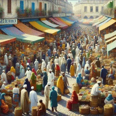 Marché de Rioux