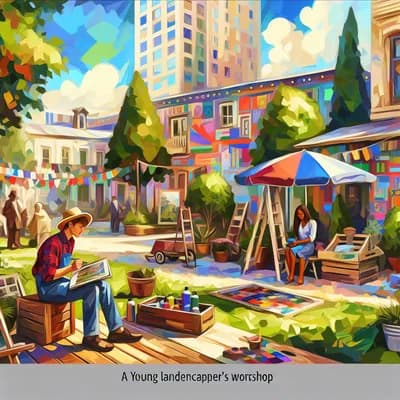 Atelier jeune paysagiste - Square Kennedy