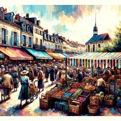 Marché de Saint-Sulpice-de-Royan