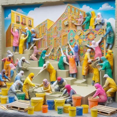 Stage éco-construction : enduits chaux-sable