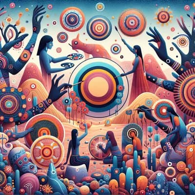 Visite découverte : Les femmes artistes dans l'art aborigène