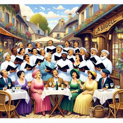 Apéro chorale à La Bigaille