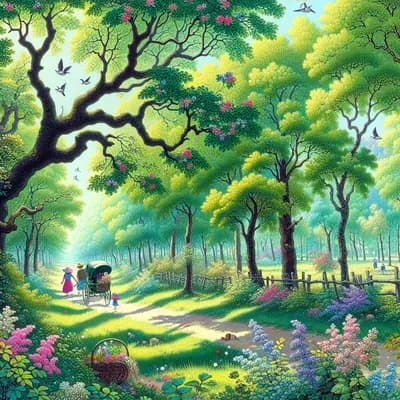 Balade bucolique au Bois d'Anga