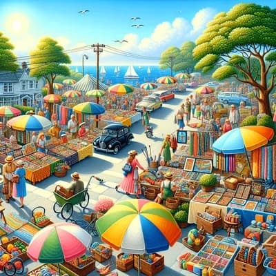 Brocante de l'amicale des sapeurs pompiers de La Tremblade