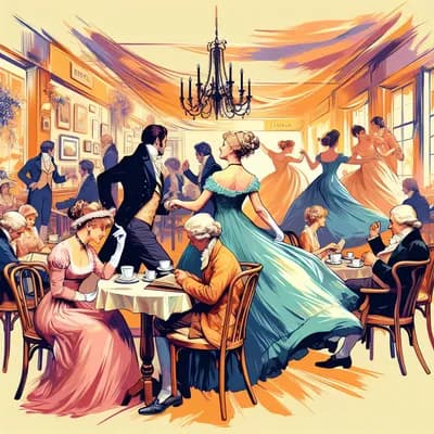 Café littéraire - Contredanses et chuchotement, scènes de bal dans les romans de Jane Austen