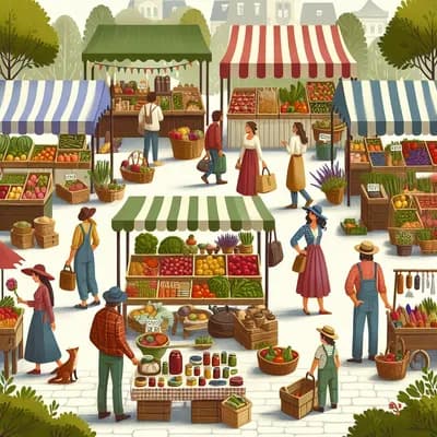 Marché des producteurs et créateurs
