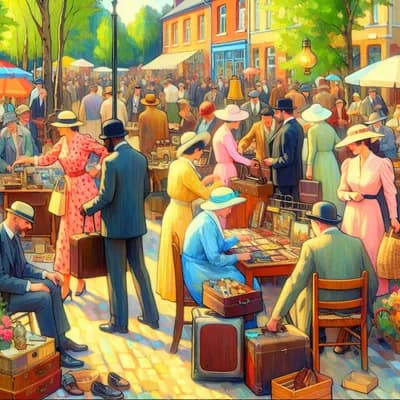 Brocante et vide-greniers de l’association « Les 3 Roses »