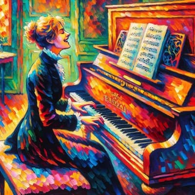 Frédéric La Verde autour du piano