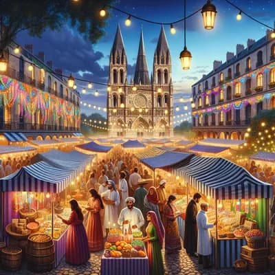 Marché nocturne de Saint-Georges