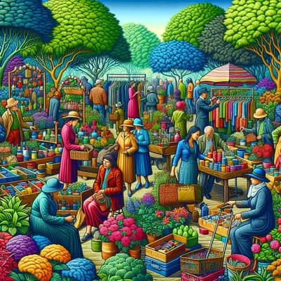 Vide-grenier des Jardins Solidaires de Dolus